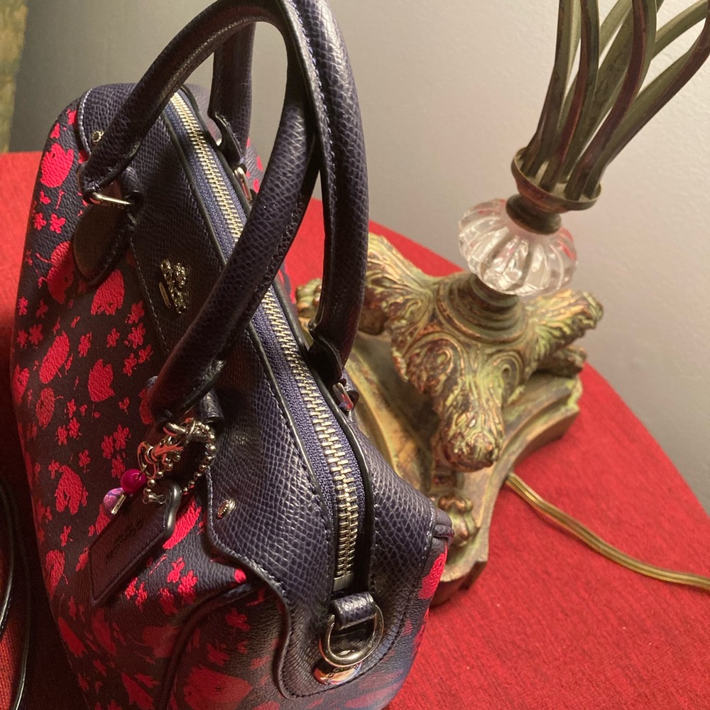 Coach F55466 Mini Bennett Satchel with Crossbody Strap - Picture 12 of 16